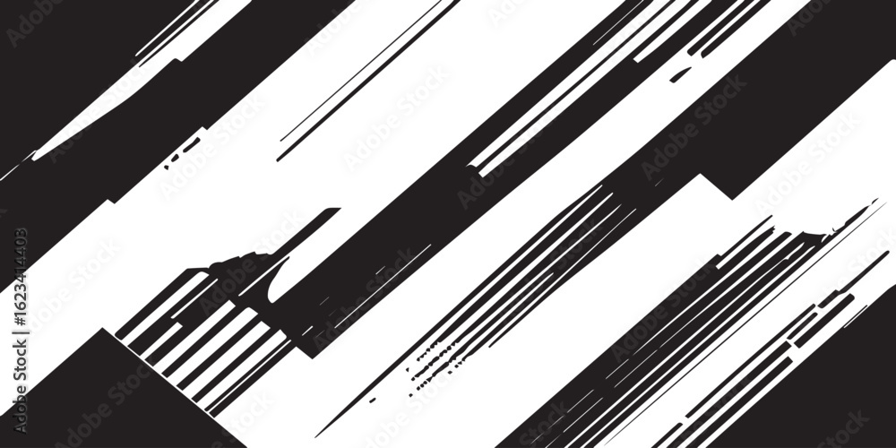 Aufkleber abstract slash vector for print use