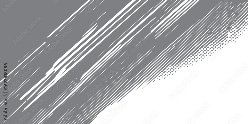 Aufkleber geometric sharp dash style abstract