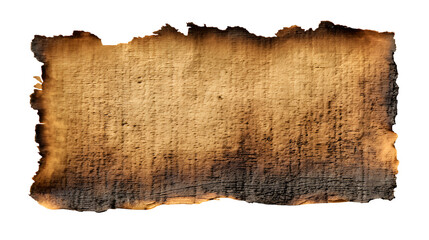 Burned paper texture background ancient parchment fire damage old paper