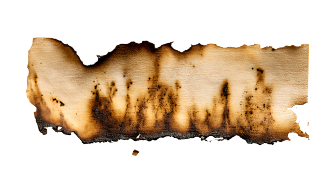 Burned paper texture scorched edges dark background