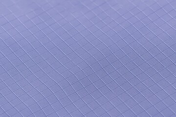 Cool Lavender Ripstop Fabric, Flat and Tensioned, in Extreme Close-Up View