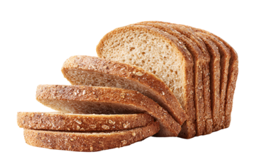 Sliced multigrain bread loaf bakery fresh food breakfast