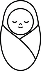 cartoon illustration of a smiling face