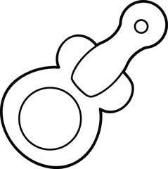 vector illustration of a symbol of a symbol of the zodiac