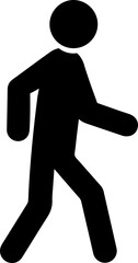 walking man icon 