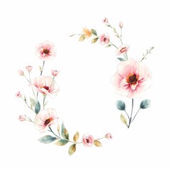 Thank you card design with text place