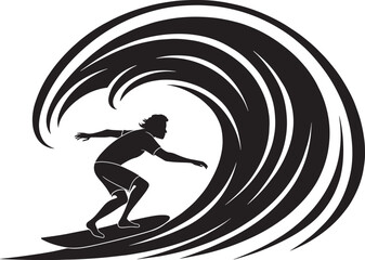 Swimming Silhouette Vector | Black Swim Icon | Minimalist Sports Graphics

