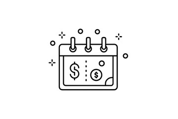 calendar icon showing daily planner and event reminders