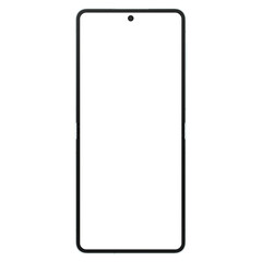 Similar to android device mint smartphone mockup template without background and with white screen 