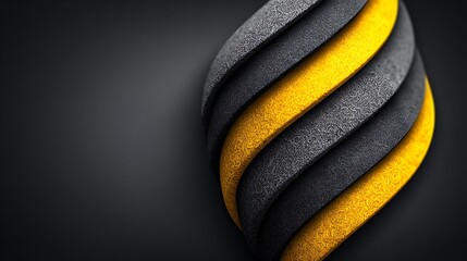 Jet black background with glowing gold lines forming abstract royal banners, embedded with subtle silk ripple effects