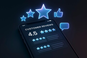 Get glowing customer reviews and boost your business reputation with our innovative rating system app now