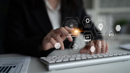 AI learning system involves deep learning, supervised machine learning, and natural language...