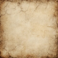 Aged, textured parchment paper with cracks