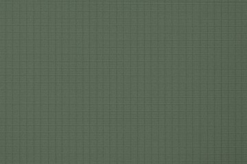 Abstract View of Muted Green Ripstop Fabric with Tight Texture Symmetry and No Depth or Folds