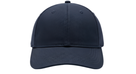 Isolated Navy Blue Baseball Cap