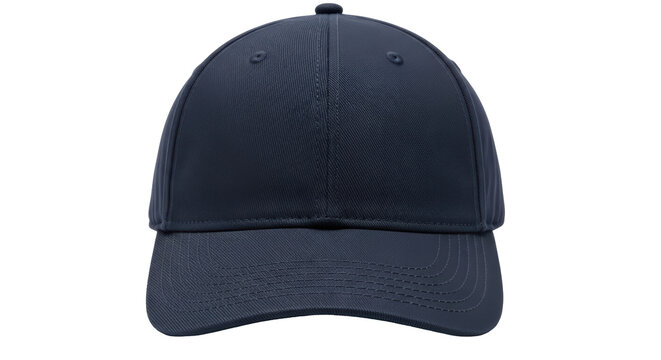 Isolated Navy Blue Baseball Cap