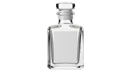 Isolated Glass Decanter