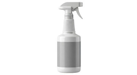 Isolated White Spray Bottle