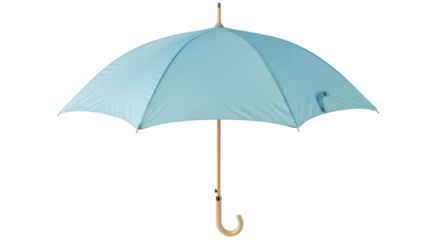 Isolated Blue Umbrella