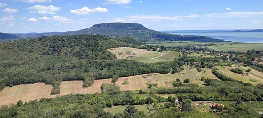 Panoramic view of Szigliget