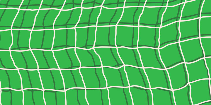Abstract football goal net pattern illustration. Banner for sports-themed designs, sports-related content, presentations, promotions,football events and campaigns, etc.