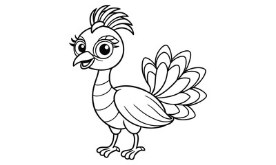Peacock t shirt design silhouette and vector line art Colorful Peacock Graphic for Elegant and Casual Wear

