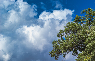 Wolken und Himmel