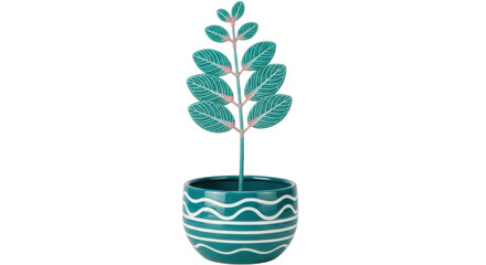 Isolated Decorative Potted Plant