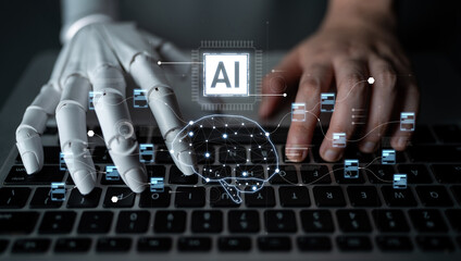 AI powers a neural network to process complex data streams, optimize learning models, and automate...
