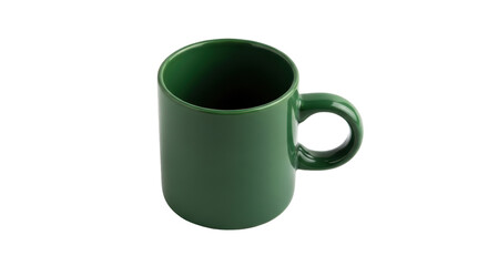 Isolated Green Mug