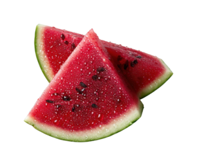 Slicing juicy watermelon picnic food bright