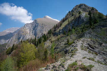 high mountain landscape