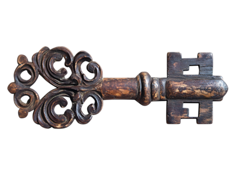  Antique key