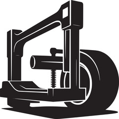 Wheelbarrow Silhouette