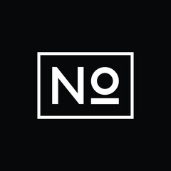 no logo design, typography text no graphic vector template