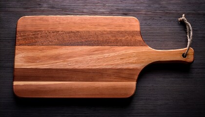 wooden cutting board with smooth surface
