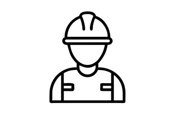 construction worker in helmet