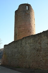 Bergfried der Scherenburg in Gemünden am Main