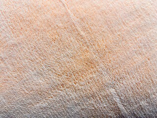Detailed Top Down View of a Soft Towel Texture