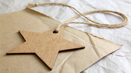 golden christmas star