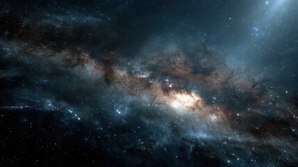 Fototapeta premium Cosmic Nebula: Celestial Wonders