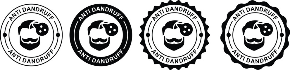 Anti-Dandruff Label Icon