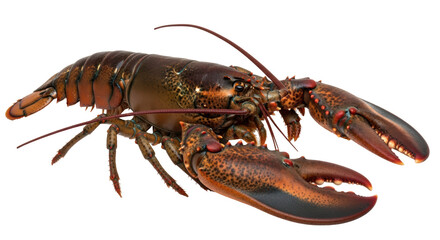 Isolated Lobster