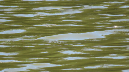 water flowing into the water