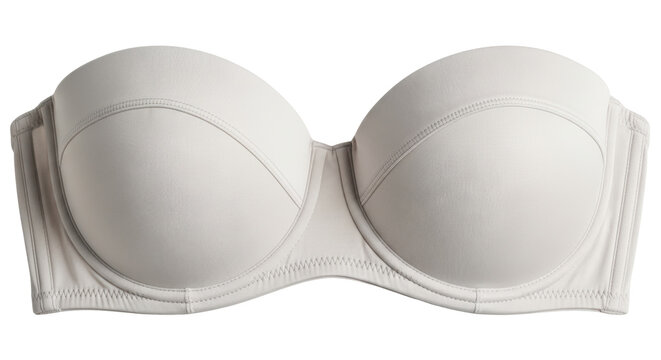 Isolated Strapless Bra