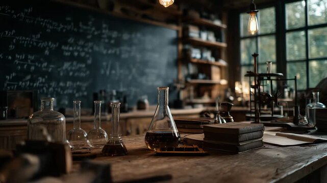 Exploring the mysteries of an old science laboratory in the heart of nature