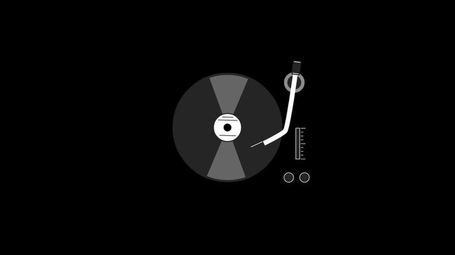 animated phonogram that plays music without a background