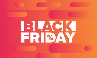 Black Friday. Sale up to 90% off. Biggest sale of the year. Special offer banner. Holiday shopping in United States. Super season deal in November. Discount badge. Creative vector template