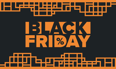 Black Friday. Sale up to 90% off. Biggest sale of the year. Special offer banner. Holiday shopping in United States. Super season deal in November. Discount badge. Creative vector template