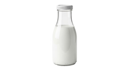 Isolated Milk Bottle